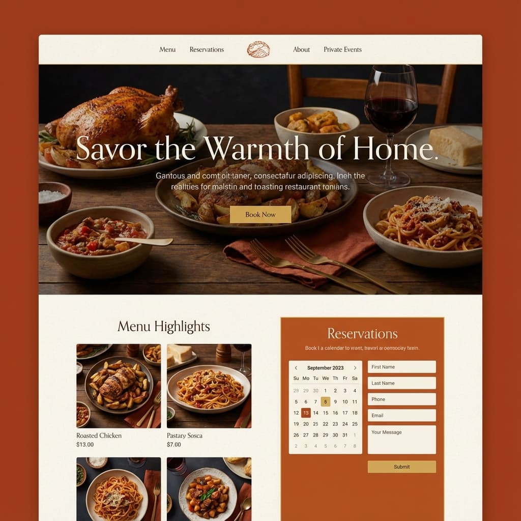 Restaurant Website